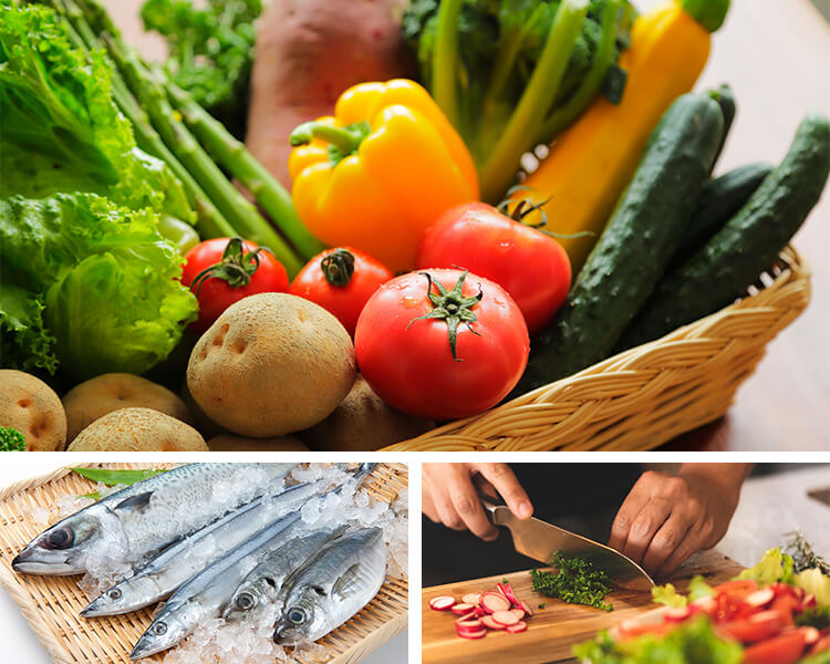 四季折々の行事食やバイキング